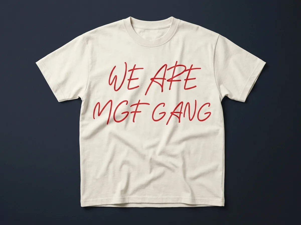 We Are MGF Gang tee